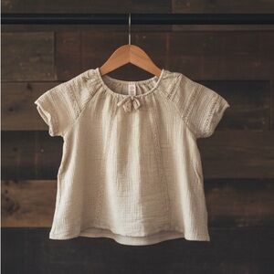 Girls Short Sleeve Blouse – Size XL (18)